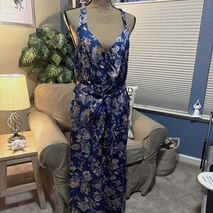 Anthropologie Paisley Jumpsuit